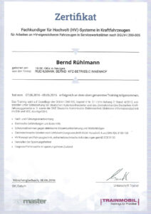 zertifikat-e-auto-bernd-ruehlmann