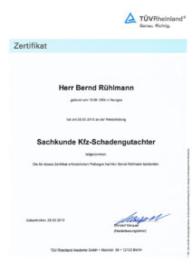 zertifikat-tuev-bernd-ruehlmann